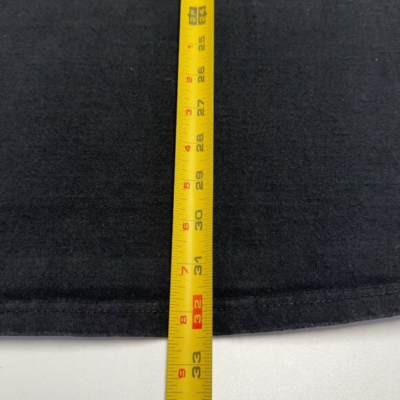 Pro Team Heavyweight T Shirt Mens XXL 24x32.5 Black Short Sleeve - Picture 9 of 9